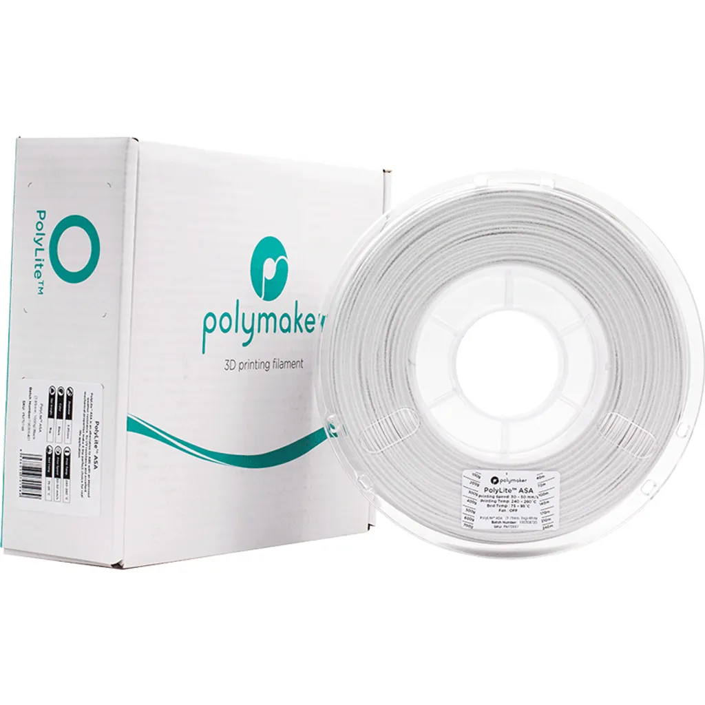 Filamento ASA Giallo Polymaker PolyLite 1.75mm per Stampe UV-Resistant - 6