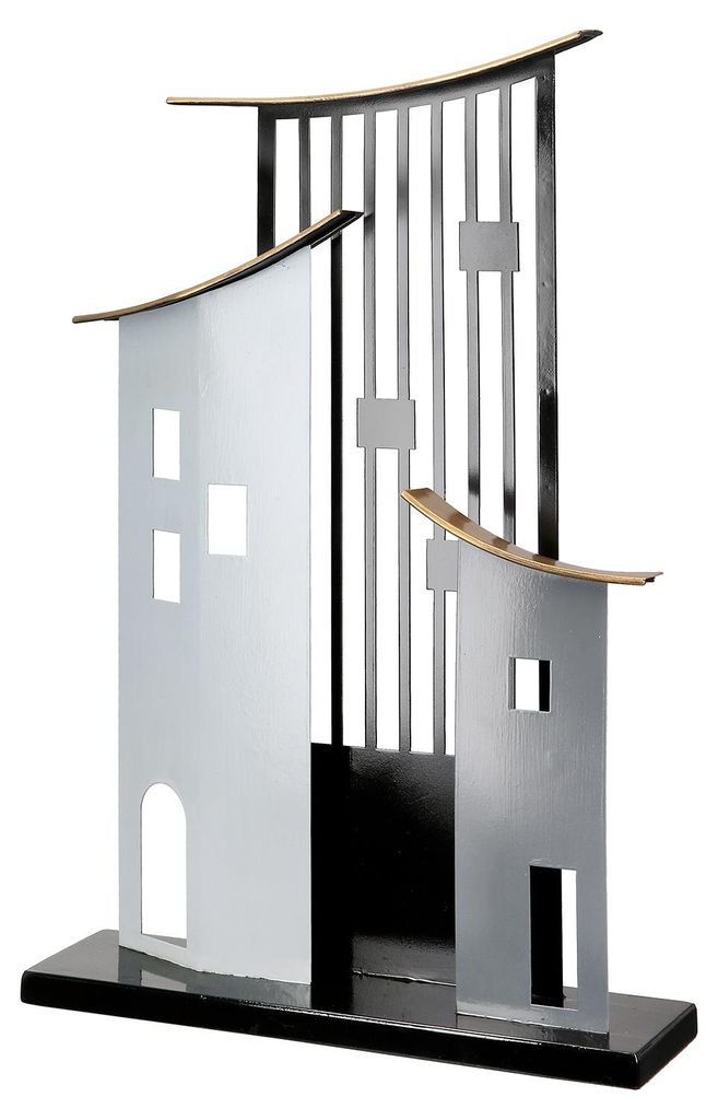 Casablanca by Gilde Standrelief Haus Metropolitan grau, Produktbild 
