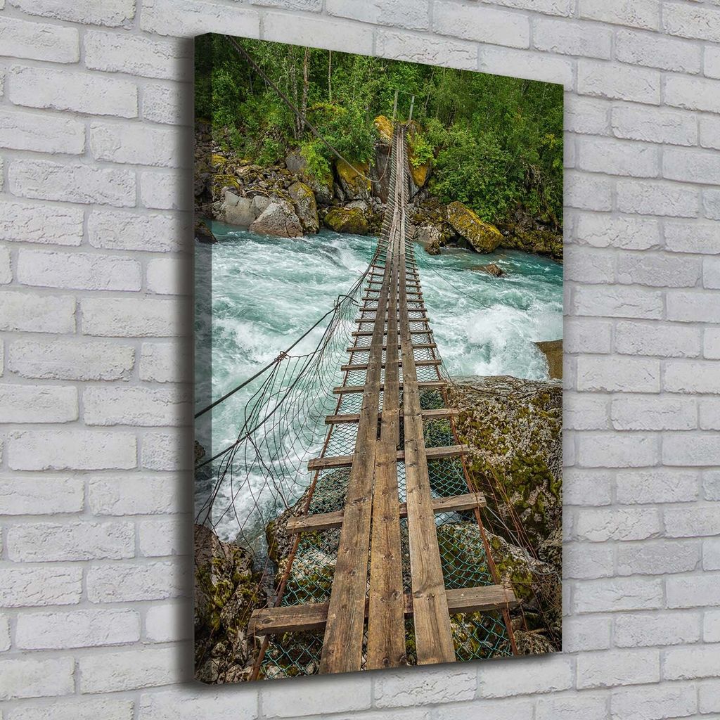 Tulup Leinwandbild - 70x100cm - Wandkunst - Drucke auf Leinwand - Leinwanddruck - Wohnzimmer Wanddekoration XXL - Wohnung Deko Kunstdrucke - Land...