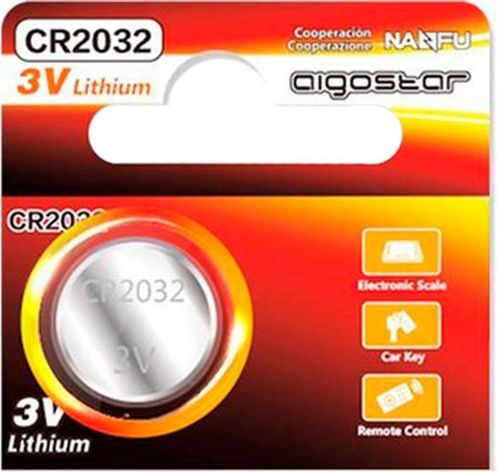 Aigostar Batterie CR2032 3V