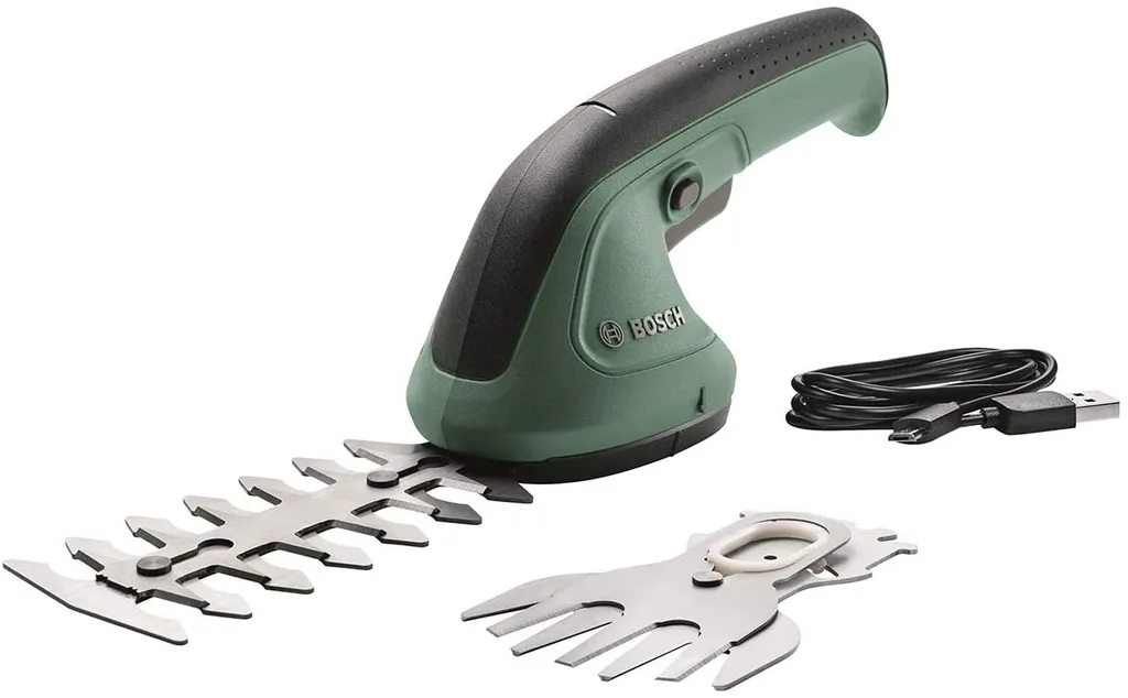 Forbice Elettrica Bosch EasyShear 3.6 V - Kit 2-in-1 Erba e Cespugli