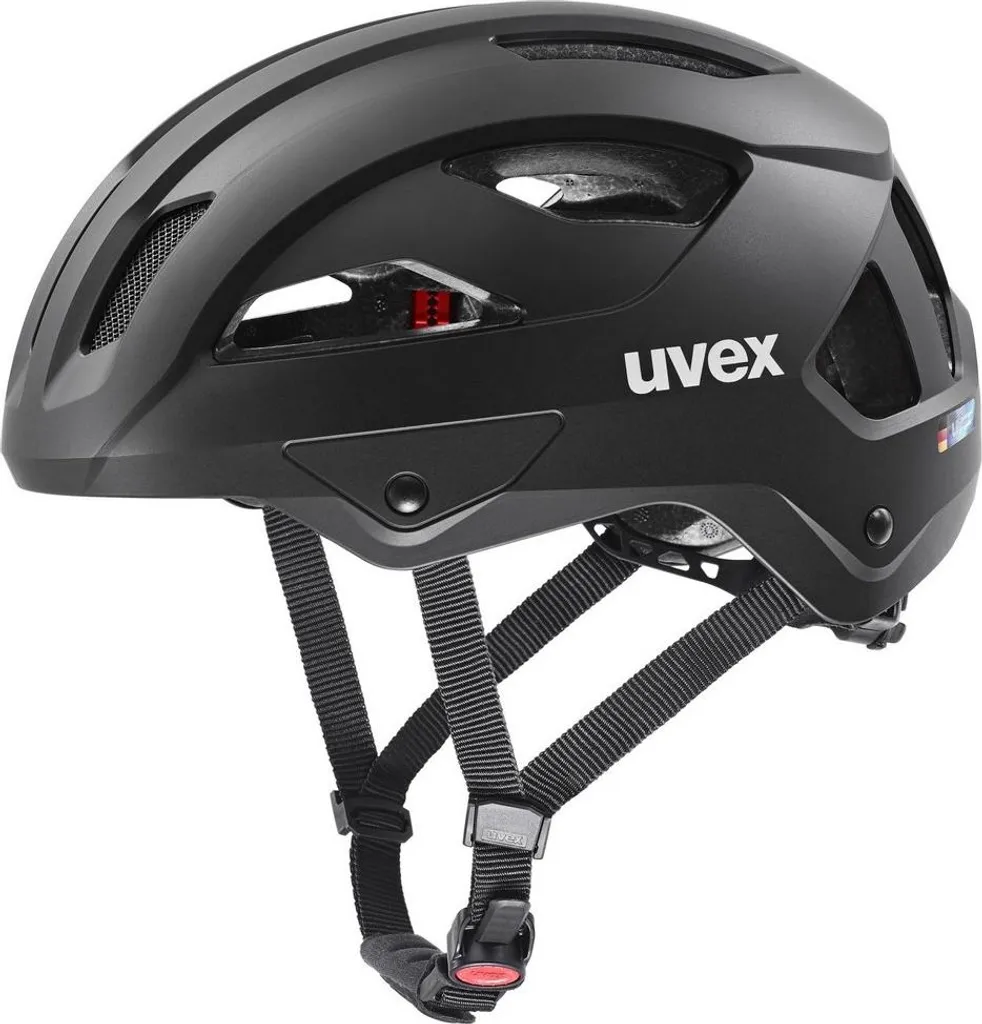 Casque vélo vélotaf Uvex Stride noir mat sécurité urbaine taille 56-59