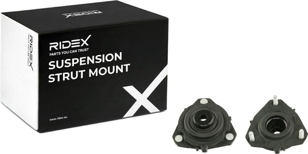 RIDEX 1180S1023 Federbeinstützlager Vorne für FORD Fiesta Mk5 Schrägheck (JH1, JD1, JH3, JD3) FUSION (JU) Fiesta Mk5 Kastenwagen für MAZDA 2 (DY)
