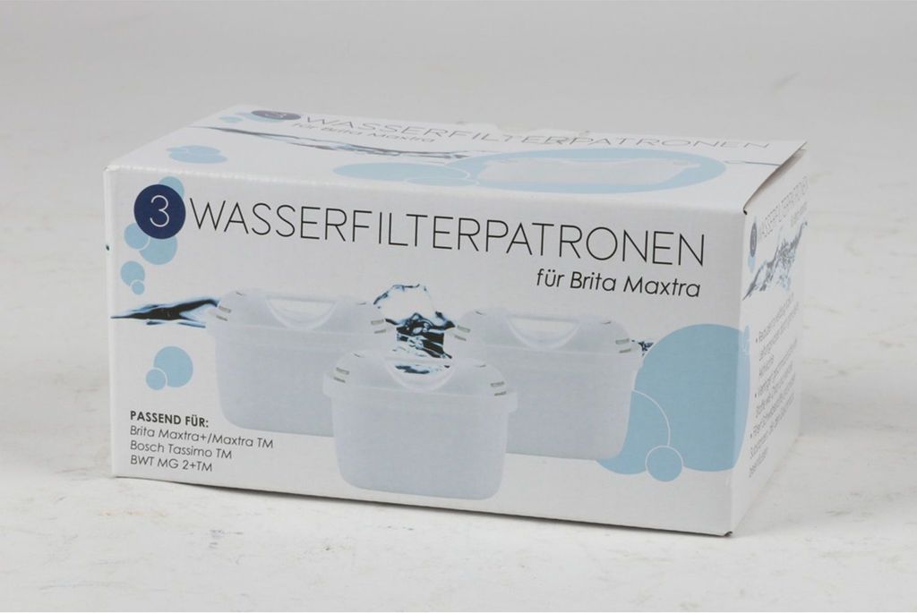 12x Filterkartusche für Wasser-Filterkanne 3er-Set Wasserfilter Trinkwasserfilter
