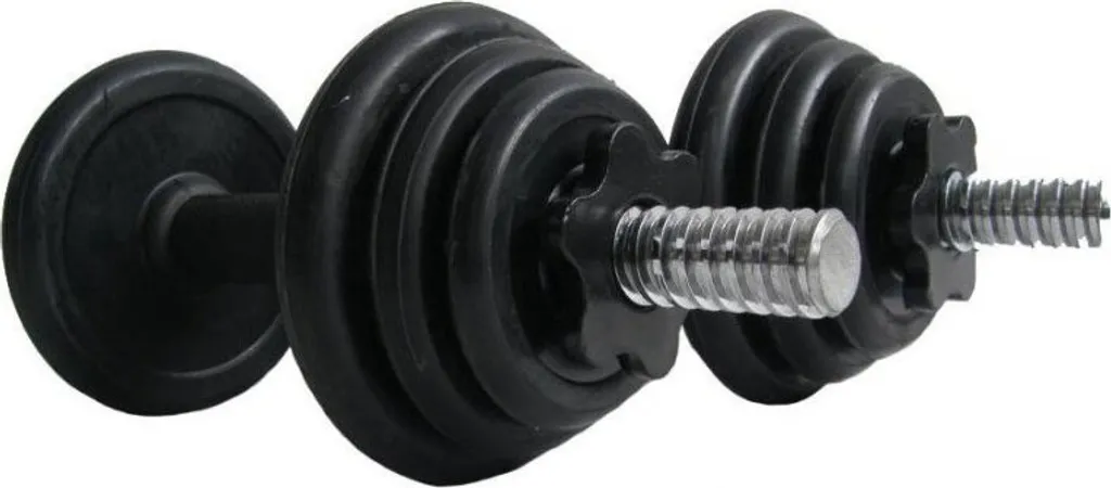 Haltères 2x5kg Sedco anti-choc et antidérapant pour musculation sûre
