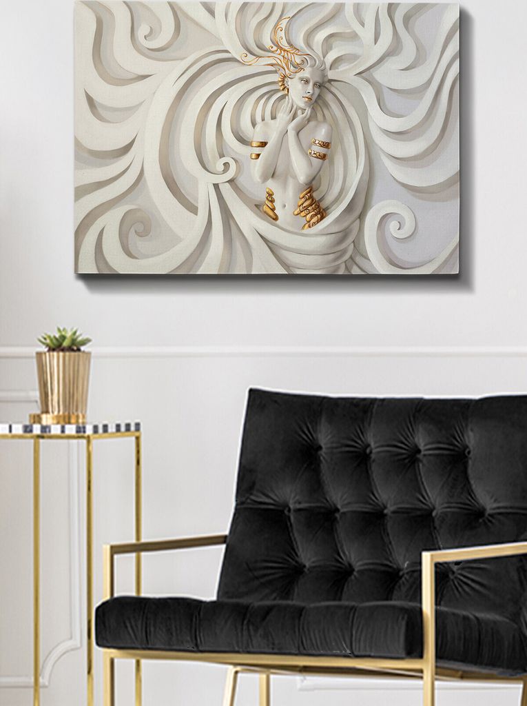 Wallity, Kanvas- TCR1487, Bunt, Leinwandbilder, 70 x 100 cm, 100% Leinwand