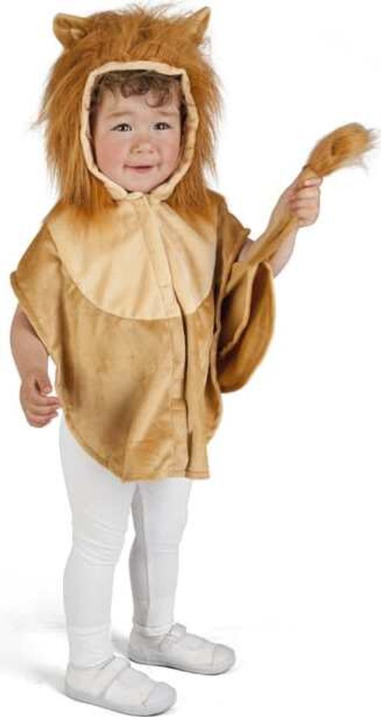 Kostüm für Kinder im Löwen-Design mit Cape, Farbe Produktbild 