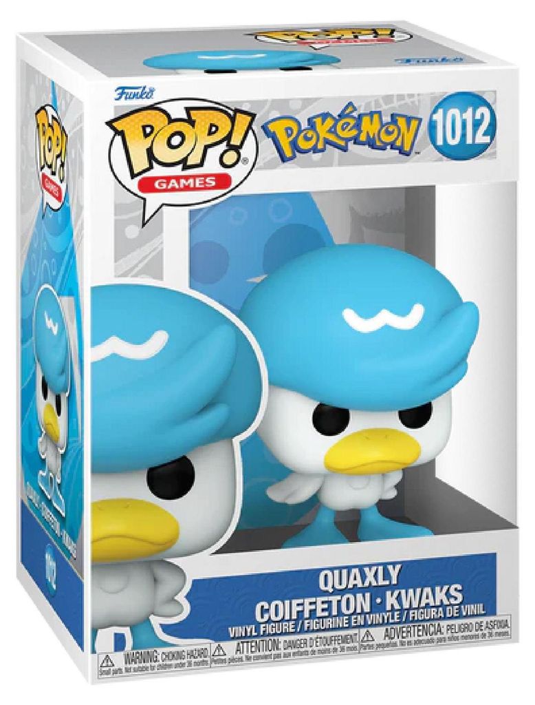 Pokémon - Quaxly Coiffeton Kwaks 1012 - Funko Pop! Produktbild 