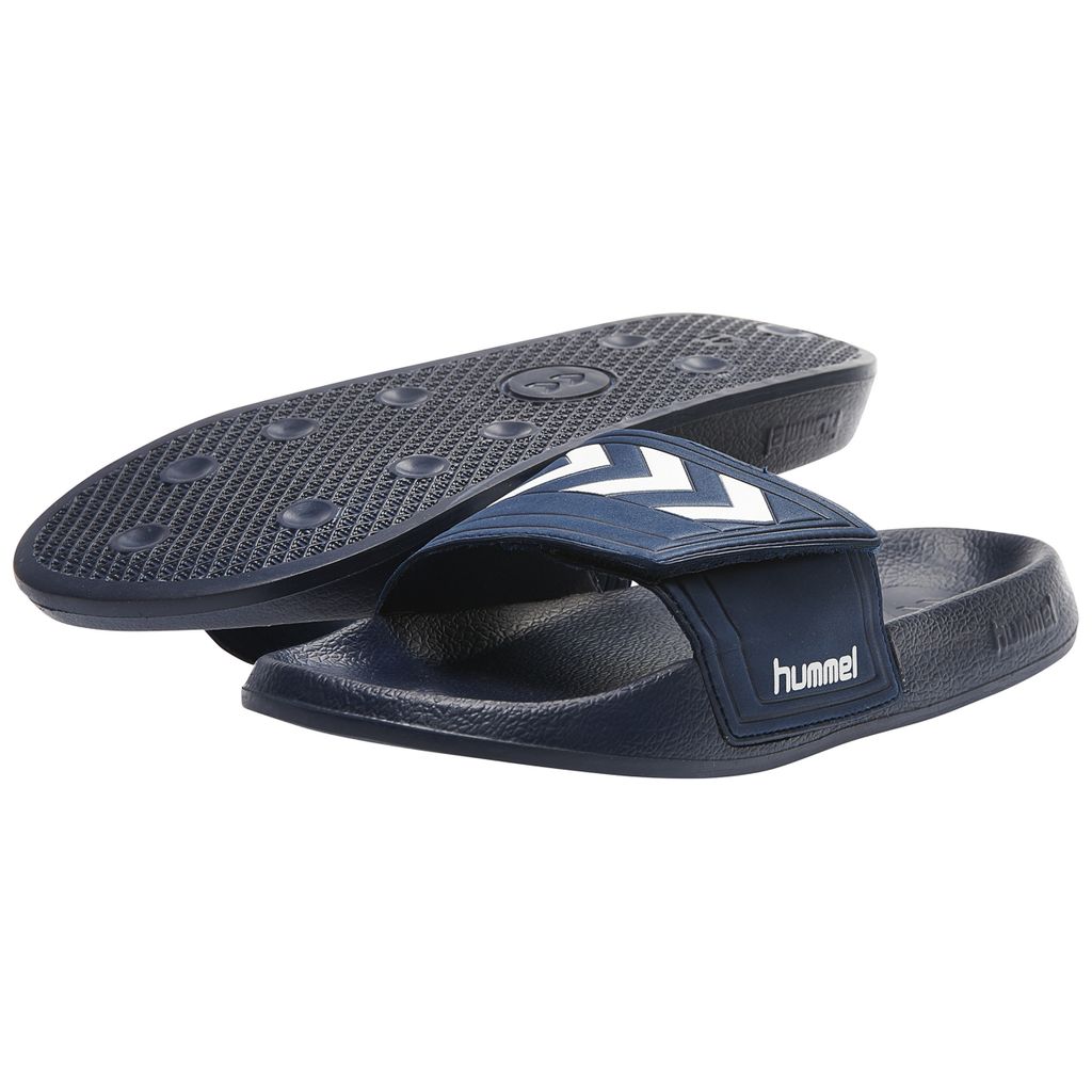 Hummel LARSEN SLIPPER VC - DRESS BLUE/WHITE - 45 Produktbild 7