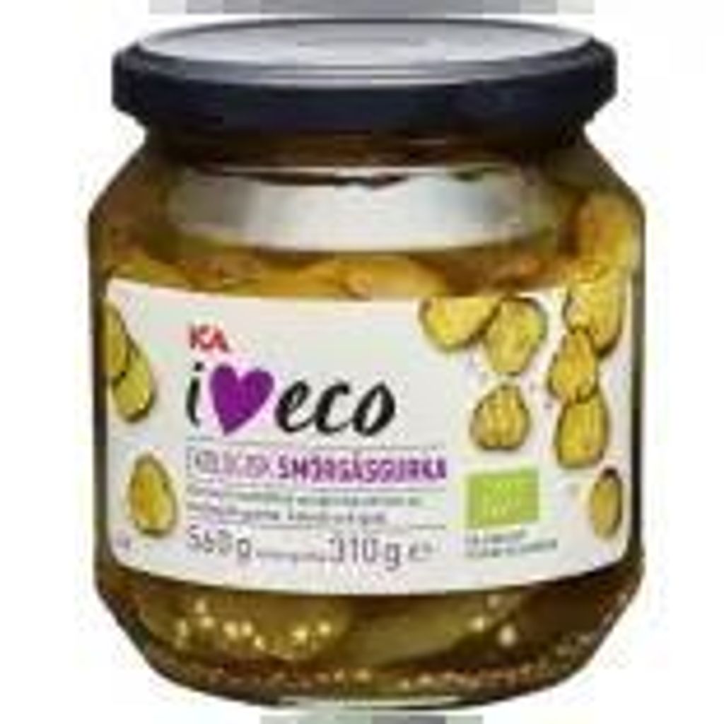 ICA I love eco Gurka skivad 360g