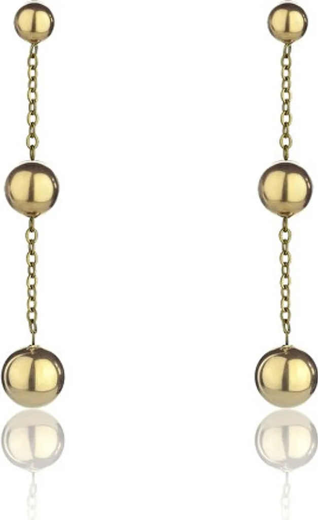 Boucles d'oreilles Alison en or doré brillant, finition luxe durable - 3