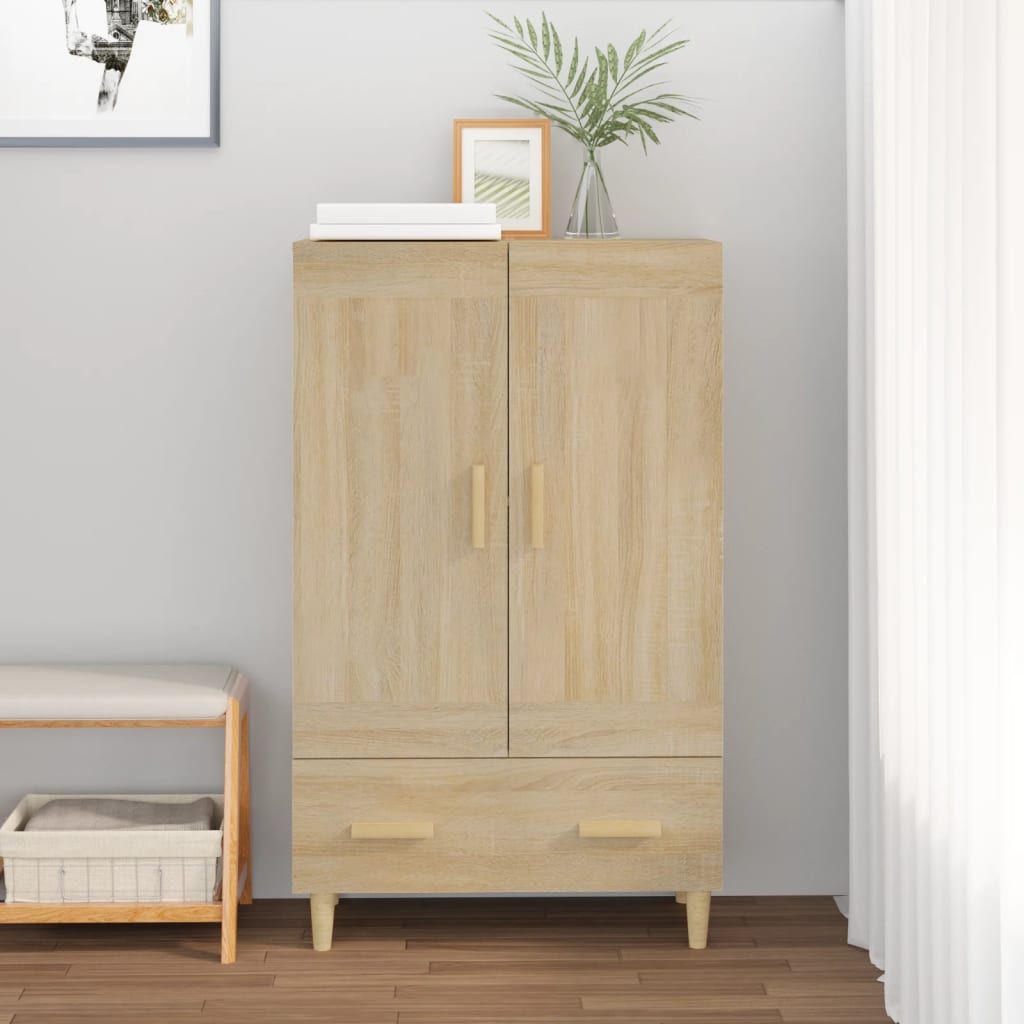 Highboard Sonoma-Eiche 70x31x115 cm Holzwerkstoff , Kommoden Design 2024
