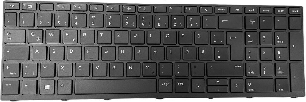 DEUTSCHE - Tastatur kompatibel für HP ProBook 450 G5 (3KY75ES)