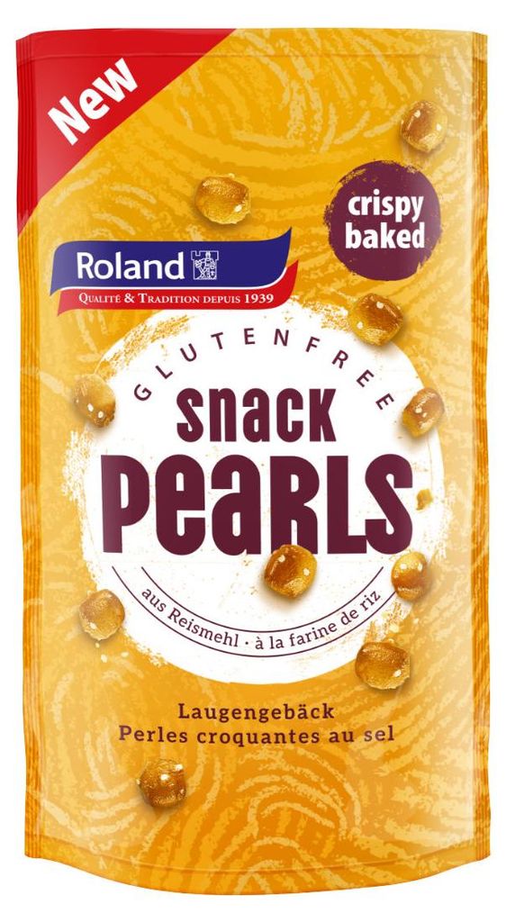 Roland Mini Pearls glutenfrei 90 g / Laugengebäck Produktbild 