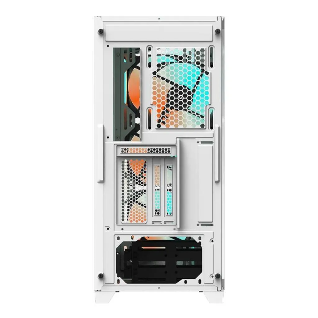 Boîtier Gaming GIGABYTE C301 GLASS BLANC pour Configuration ATX - 5