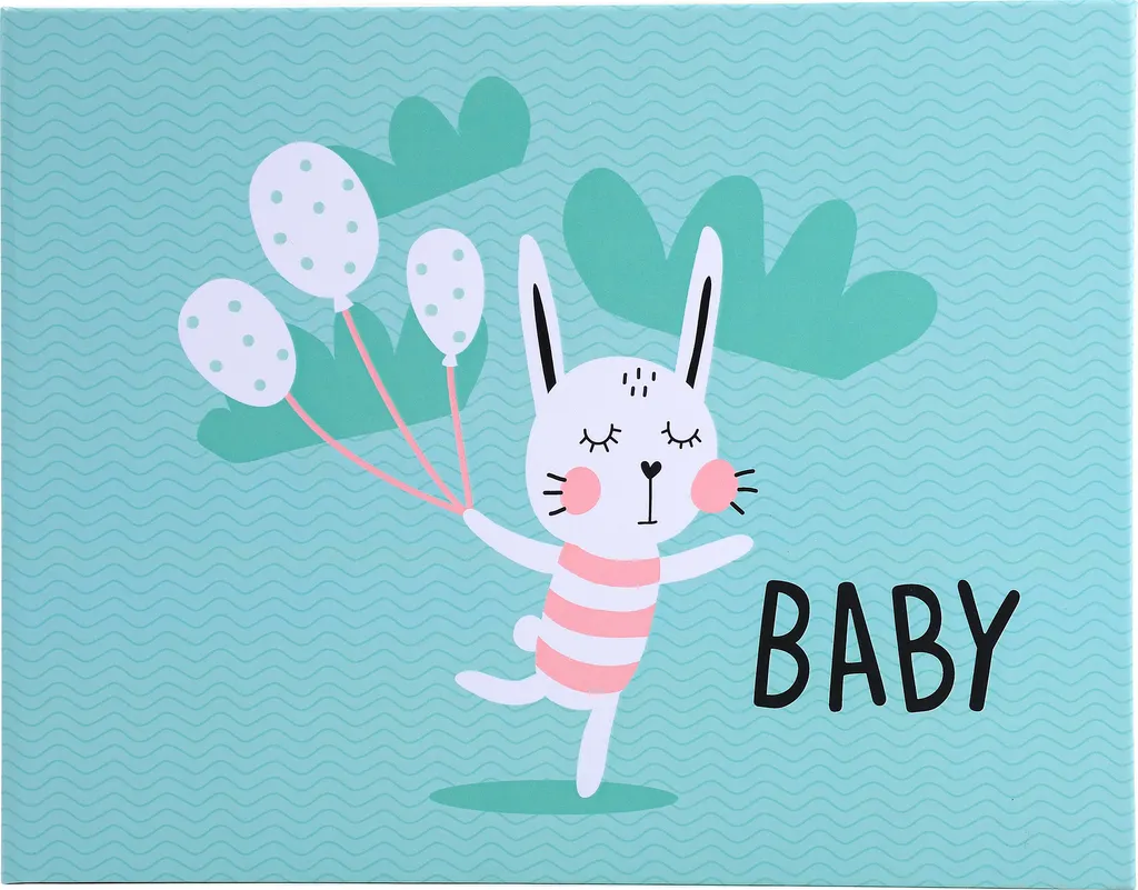 Fotolibro Baby Exacompta Orizzontale Verde Pastello 30 Pagine