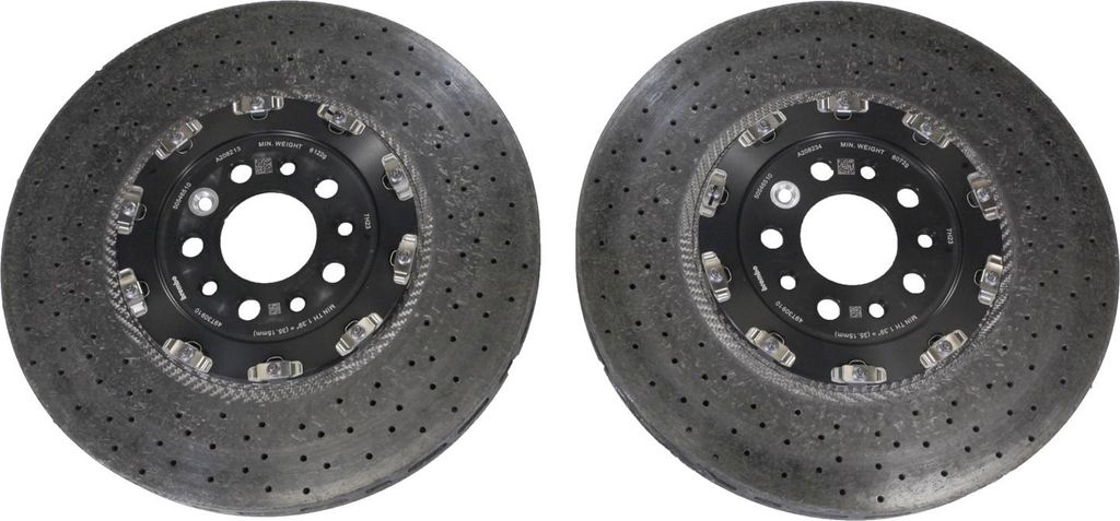 Bremsscheiben Satz vorne Carbon Keramik-Matrix Bremse - Giulia 2.9 Turbo