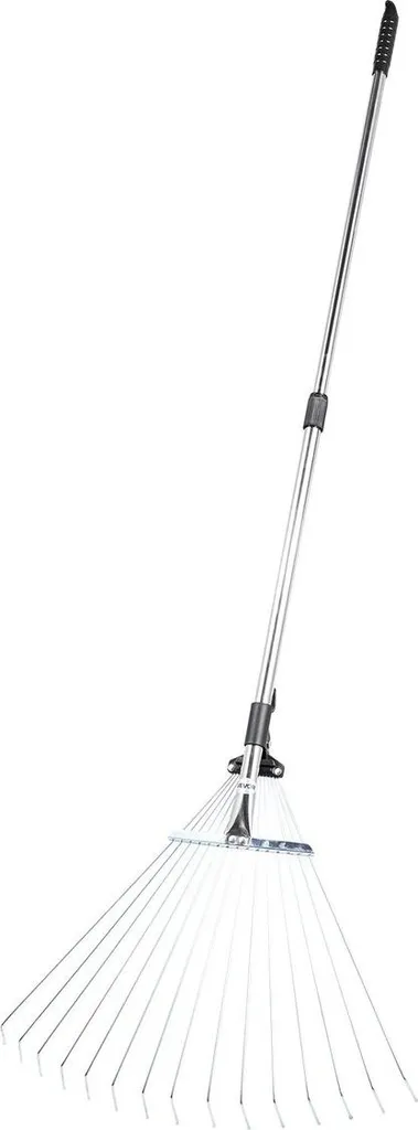 Rastrello da Campeggio Pieghevole e Regolabile | Acciaio Inox 15 Denti