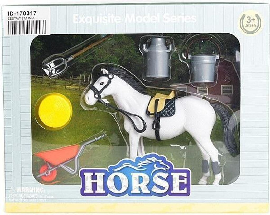 Pferd + Zubehör (Spielzeug, Figuren)