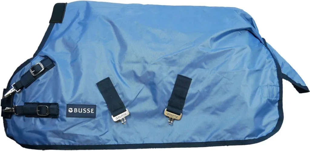 Couverture pour poney Busse Outdoordecke Windchilly Mini 0g eisblau