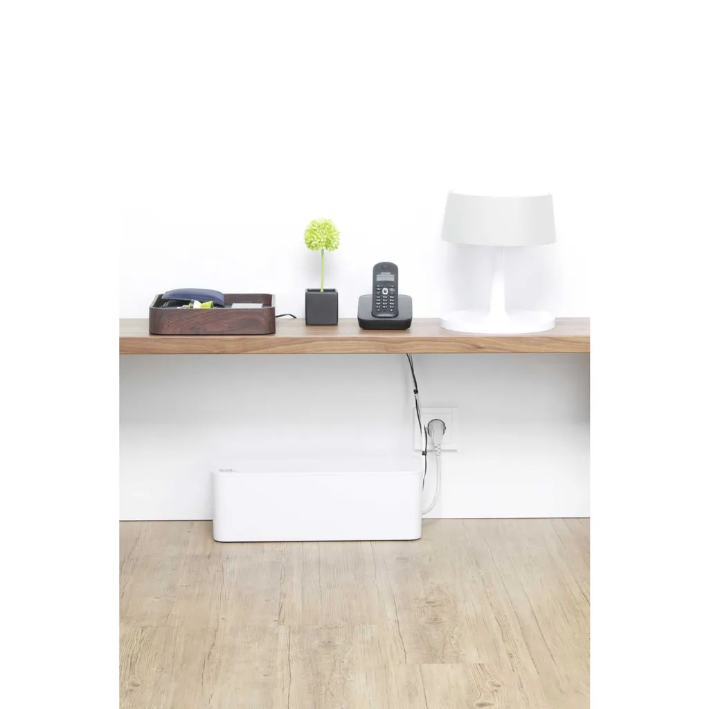 Bluelounge CableBox Blanc - Boîtier de Gestion de Câbles Design Original - 5