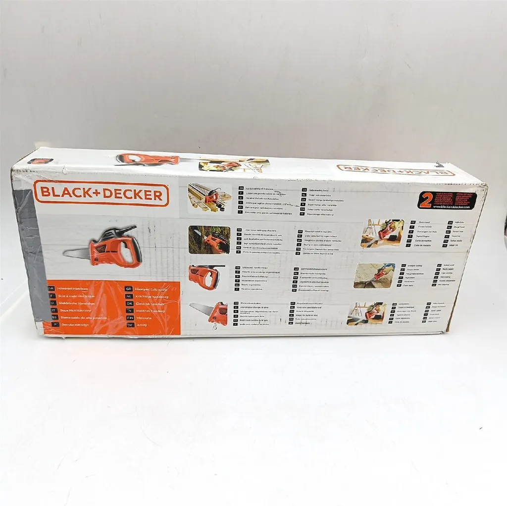 Scie sauteuse et égoïne 400W à variateur électronique Black & Decker - 15