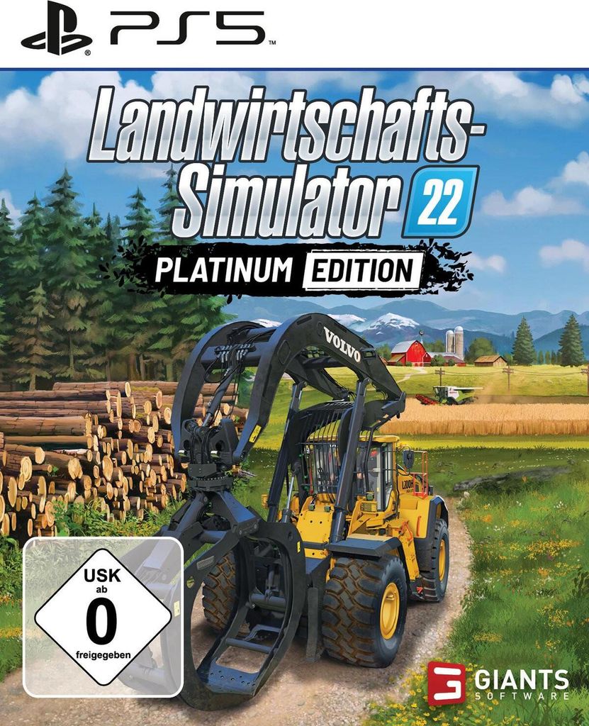 Landwirtschafts-Simulator 22 (Platinum Edition) PS5-Spiel