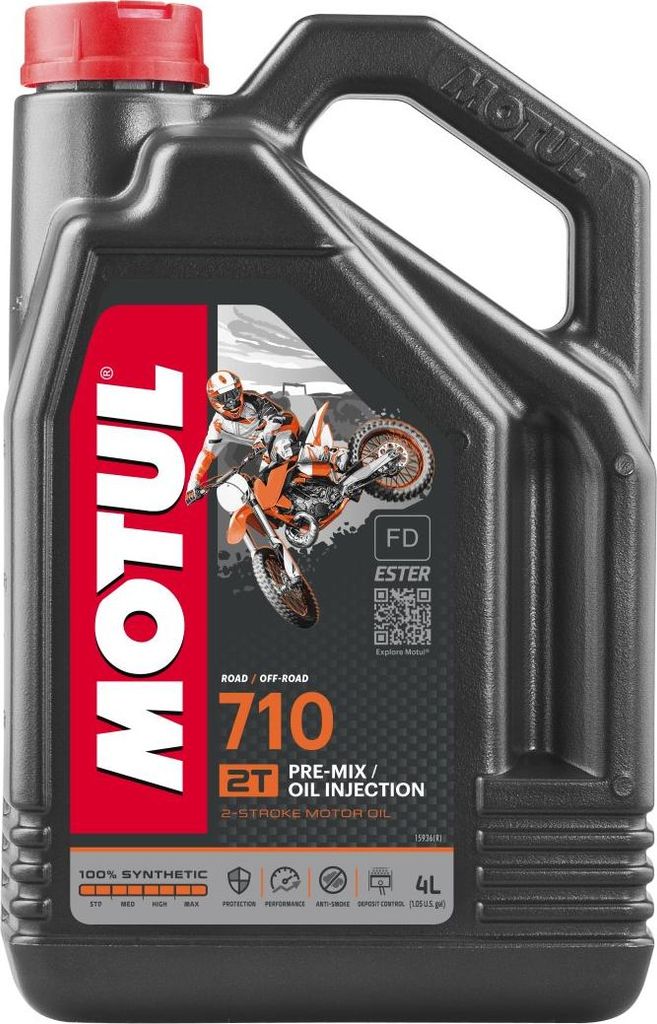 Motul 710 2T 4 Liter Kanister Reifen Produktbild 