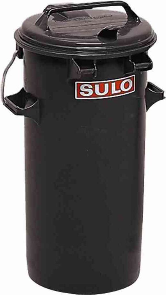 Poubelle 35l Ku.anthracite avec arceau SULO Image du produit 