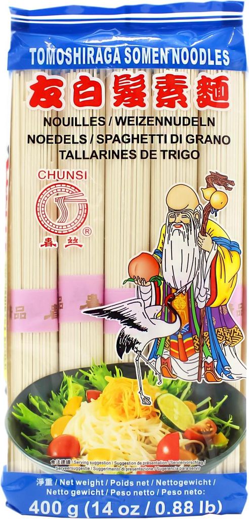 Chunsi Tomoshiraga Somen Nudeln 400g