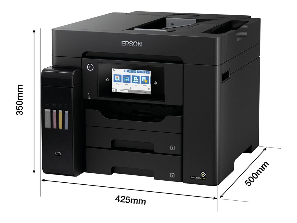 Epson EcoTank ET-5855, Tintenstrahl, Farbdruck, 4800 x 2400 Produktbild 