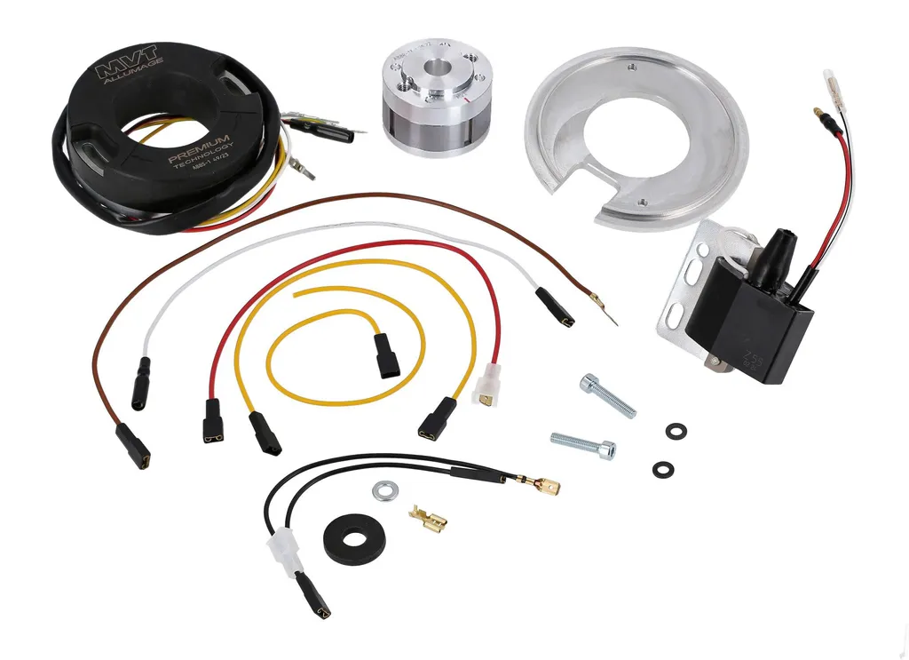 Allumage rotor intérieur MVT Premium avec lumière pour Simson S51 S70