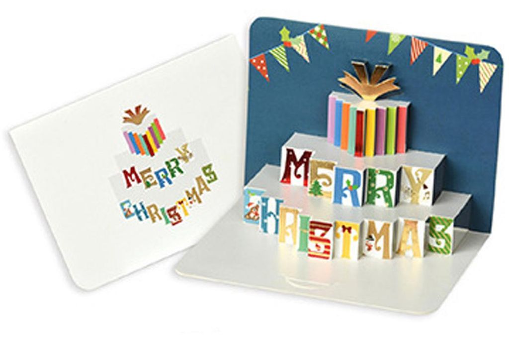 3D-Weihnachtskarten, 6 Pop-up-Weihnachtskarten mit Produktbild 
