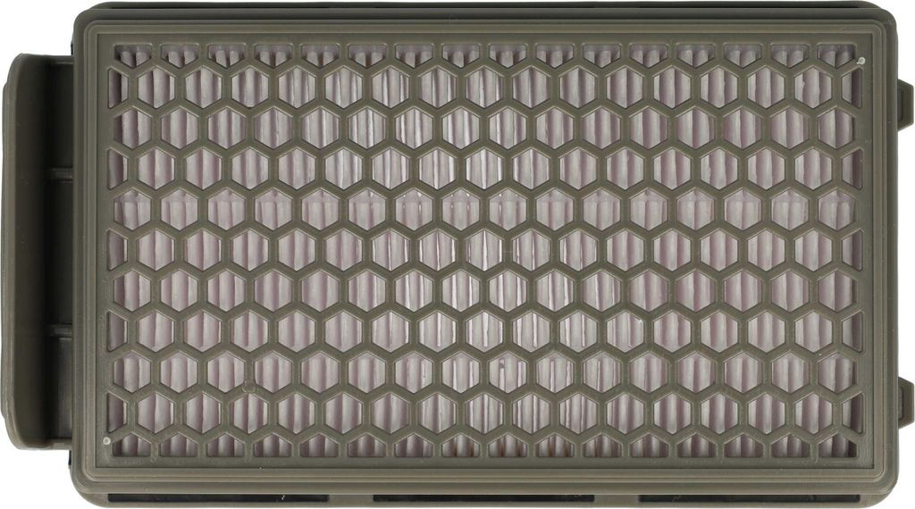 vhbw Staubsaugerfilter kompatibel mit Tefal TW398, TW3953EA, TW3931EA, TW395, TW3985EA, TW3969EA Staubsauger - HEPA Abluft-Filter Schwarz Grau Weiß