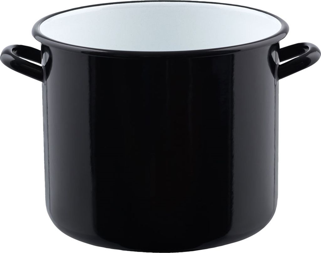 Riess Riesentopf mit Bördel Ø28cm 12 Liter  Classic Schwarz Produktbild 