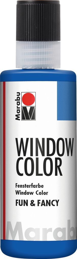 Marabu Window Color "fun & fancy" 80 ml ultramarinblau