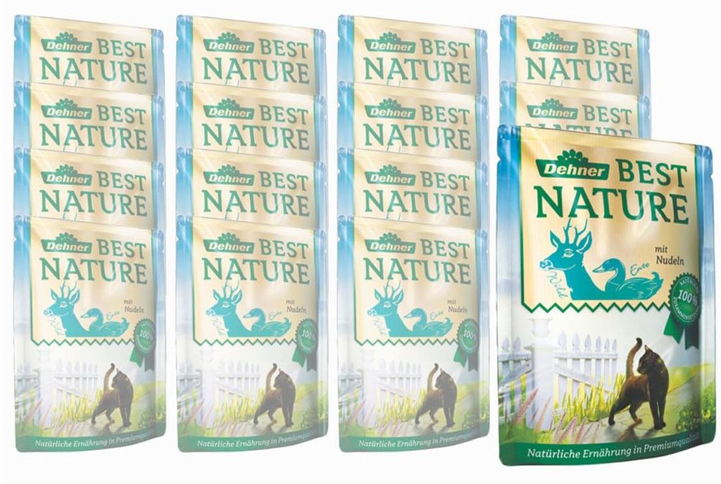Dehner Best Nature Katzenfutter, Nassfutter, für Produktbild 