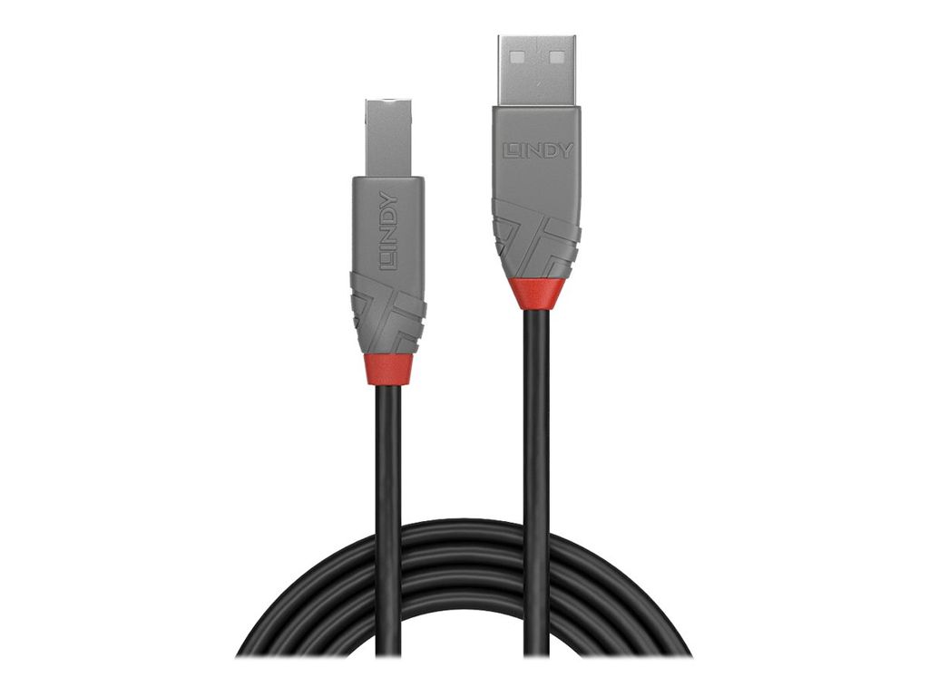 Lindy Anthra Line - USB-Kabel - USB (M) bis USB Typ B (M) Obrázok produktu 