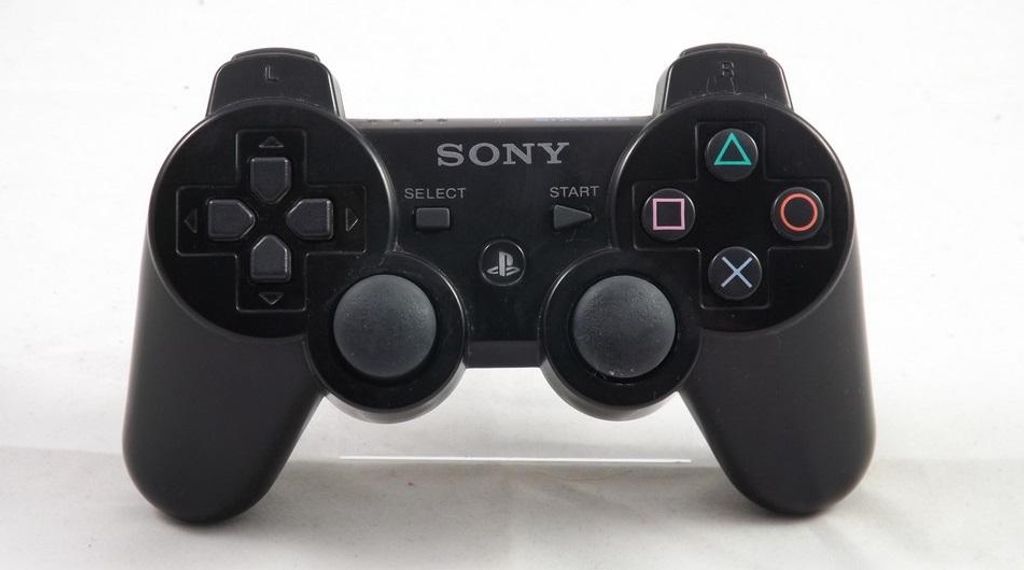 PS3 Dualshock Joypad Wireless Controller - schwarz Produktbild 