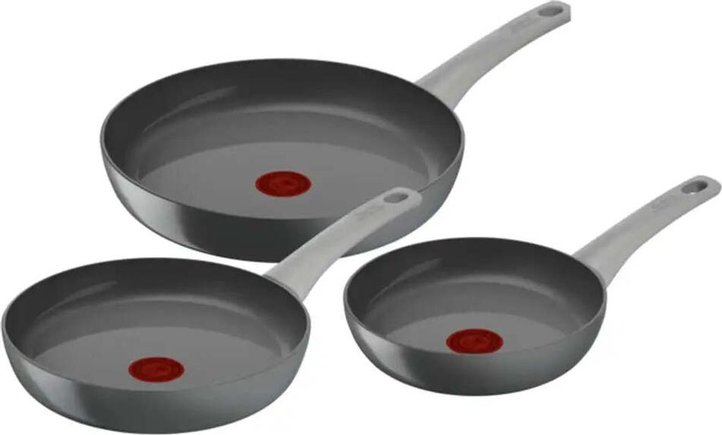 Set Pfannen und Tpfe Tefal C4279132 SET 3FP CER RENEW ON HIPPO IRON