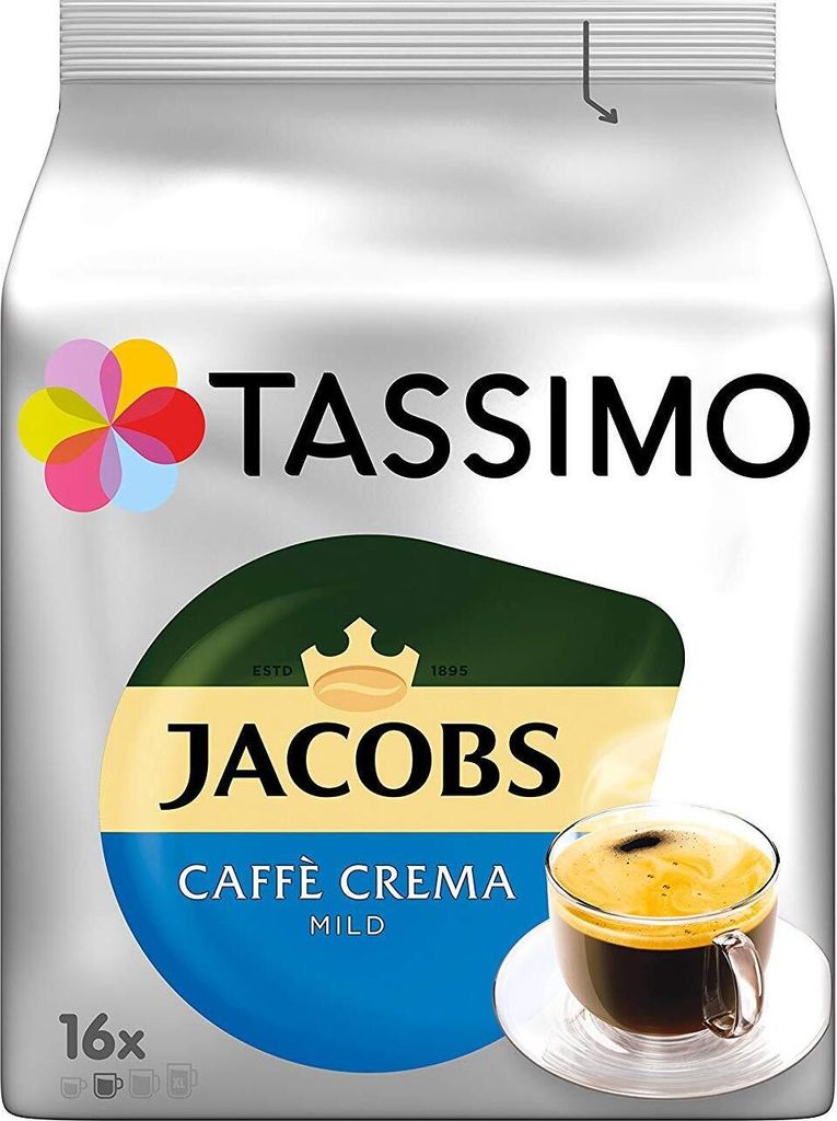 Tassimo Jacobs Caffè Crema mild | 16 T Discs, Kaffeekapseln Produktbild 7