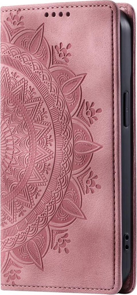 Hülle für Apple iPhone 16 Pro Max Handyhülle Flip Case Cover Tasche Mandala