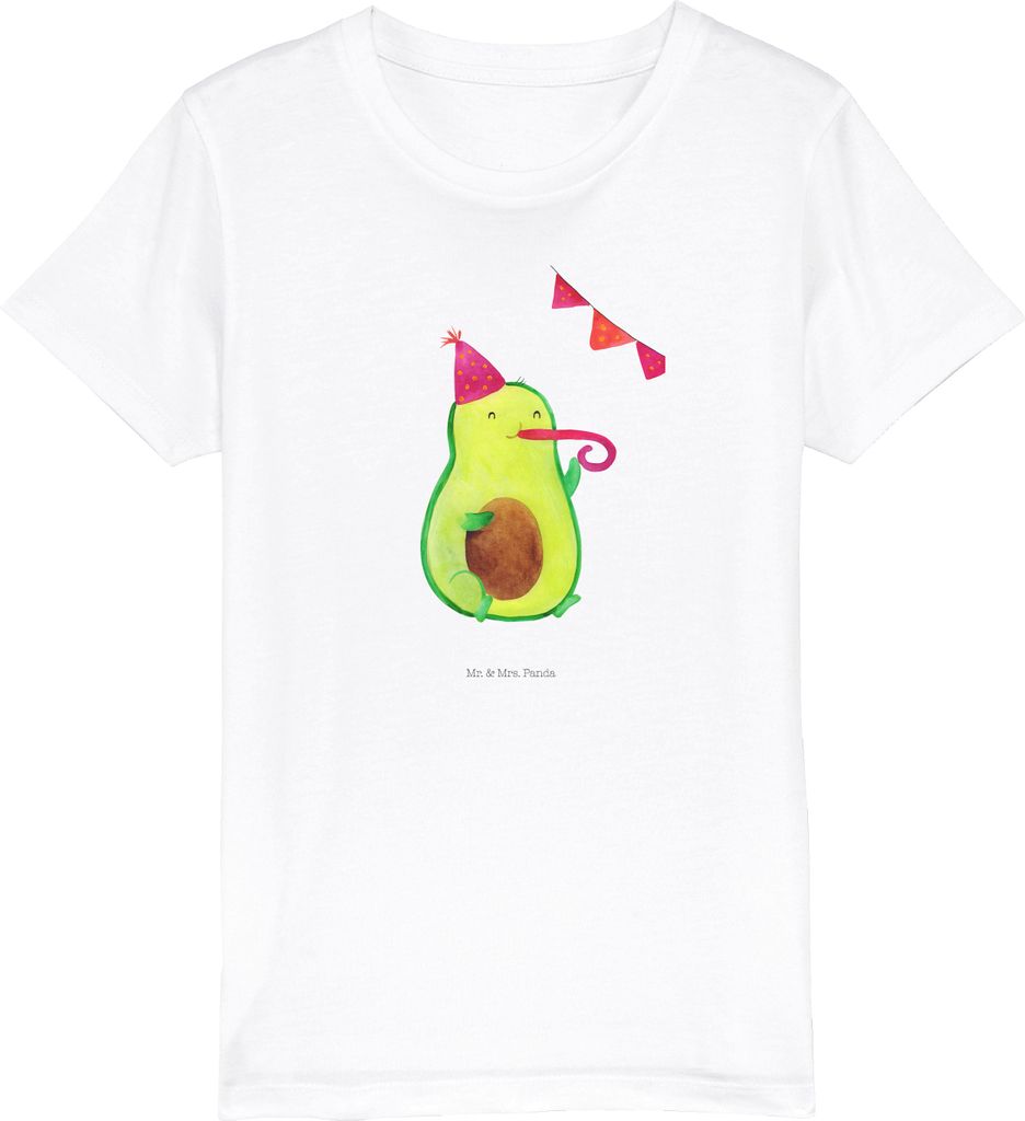 Mr. & Mrs. Panda Kleinkinder T-Shirt Avocado Party 9-11 Produktbild 