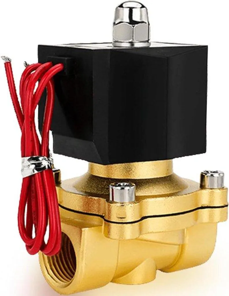 Vanne en laiton 1/2 pouce raccordement eau 220V CA pression 0-10 bars