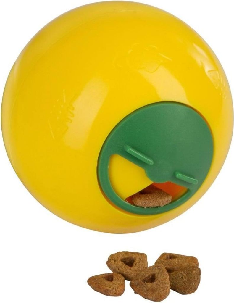 Snackball pour chats ø 7,5 cm jaune Image du produit 
