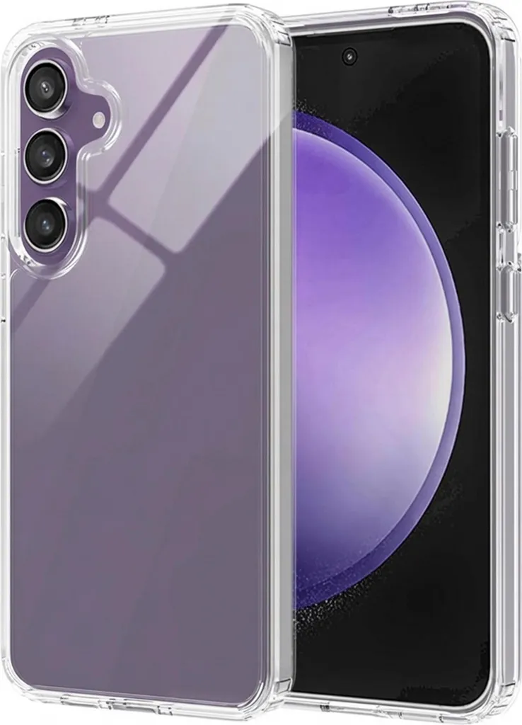 Custodia Xcessor Per Huawei P10, TPU Flessibile Con Texture Seta E Gradient Viola/trasparente - 4