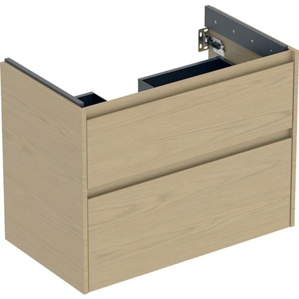 GEBERIT 504030PS1 Renova Plan US f. WT, m. 2 Schubladen Produktbild 