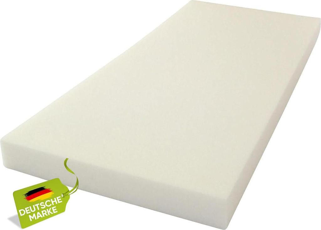 zuschneidbares Polster 140 x 70 x 6 cm Schaumstoffplatte Polsterung