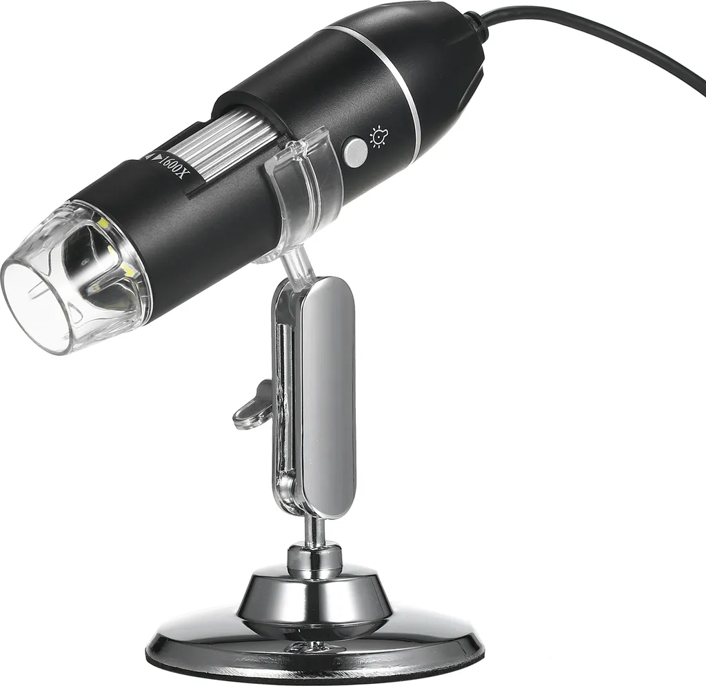 Microscope numérique HD 321P 1600X pour smartphone iOS et Android - 2
