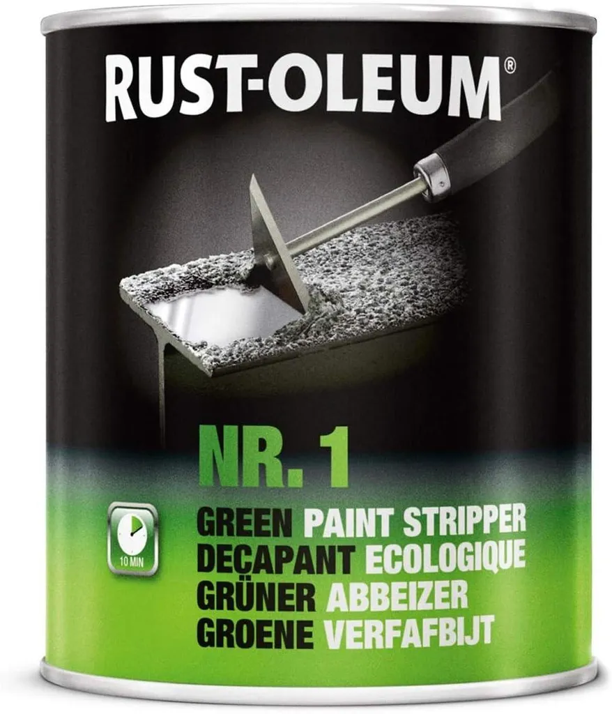 Sverniciatore Rust-Oleum NR. 1 Verde 750ml - Gel Potente per Metallo e Legno